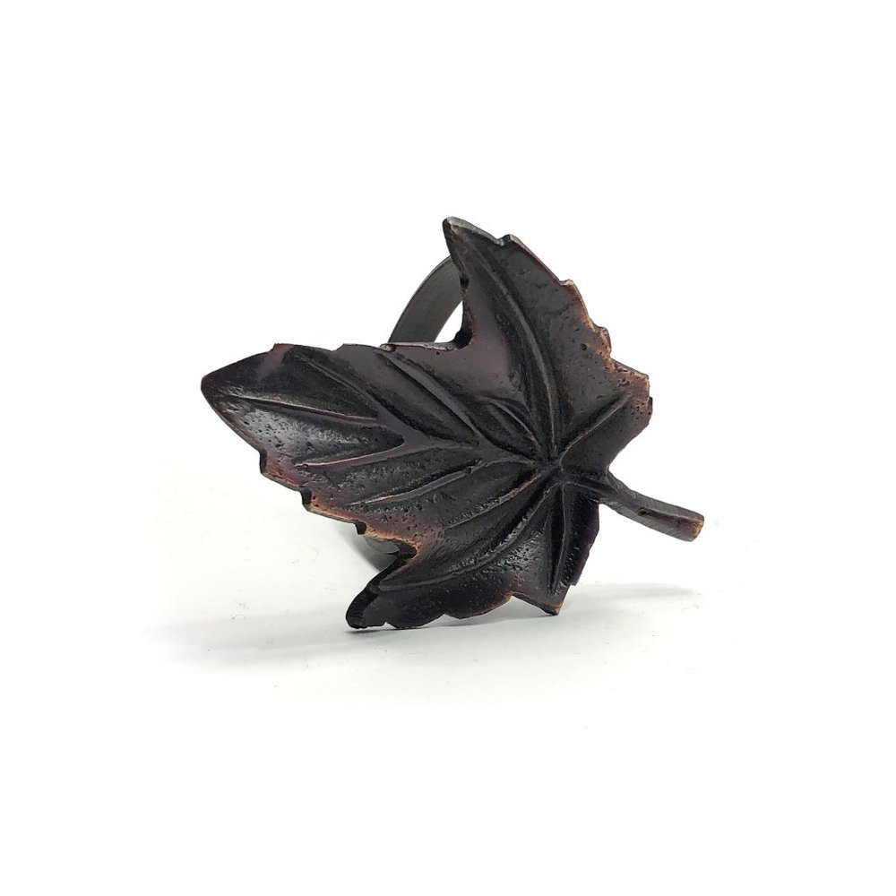 6 Small Maple Leaf Autumn Fall Napkin Holders - Picture 2 of 4